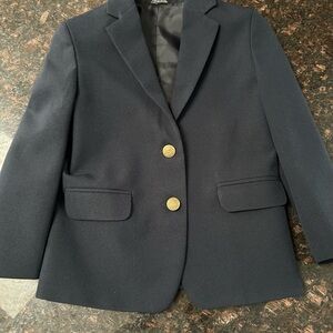 Classic Navy Blazer with Gold Buttons